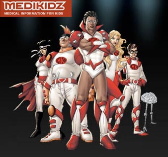 La salud tiene nuevos super héroes: nacen "Medkidz".